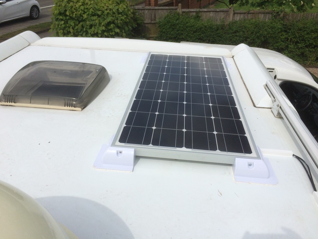 Image for Solar Panel Fitting on Motorhome in Enderby